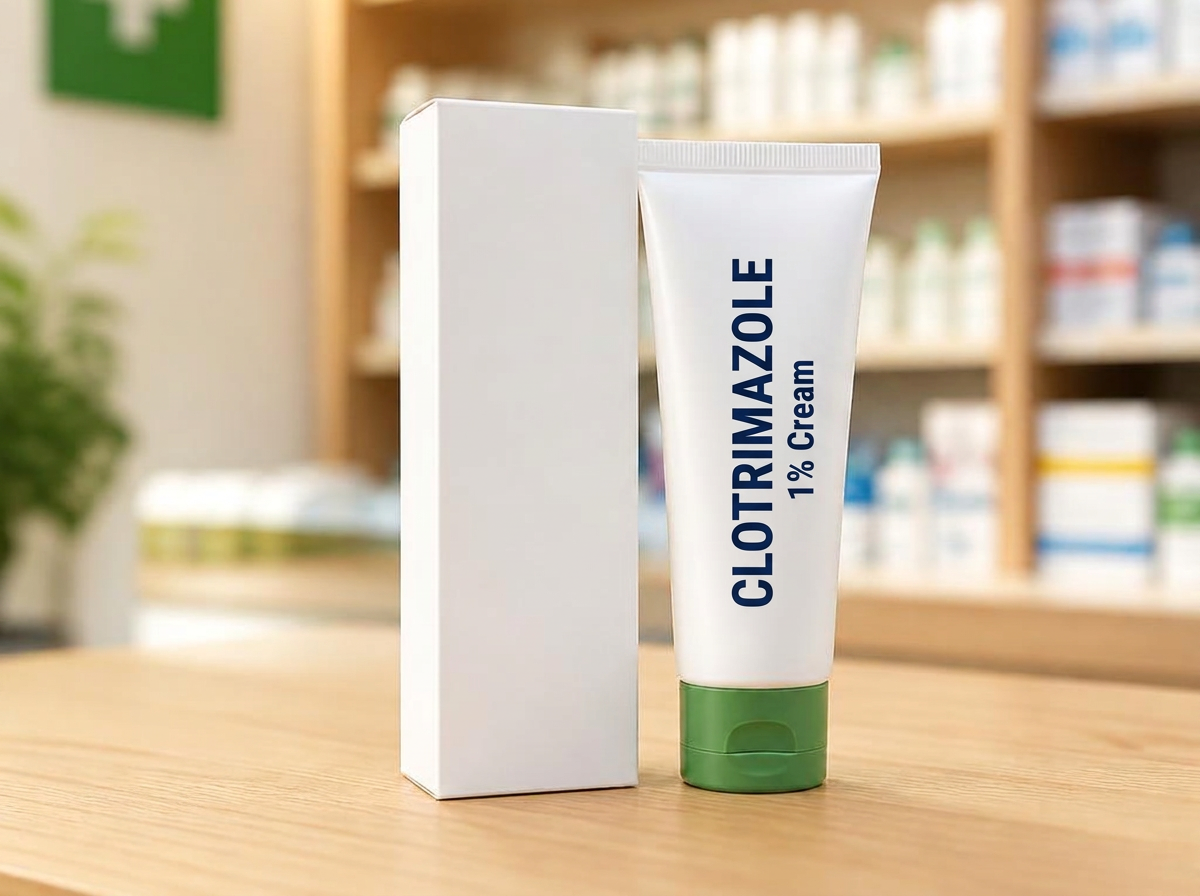 Clotrimazole 1% cream product photograph
