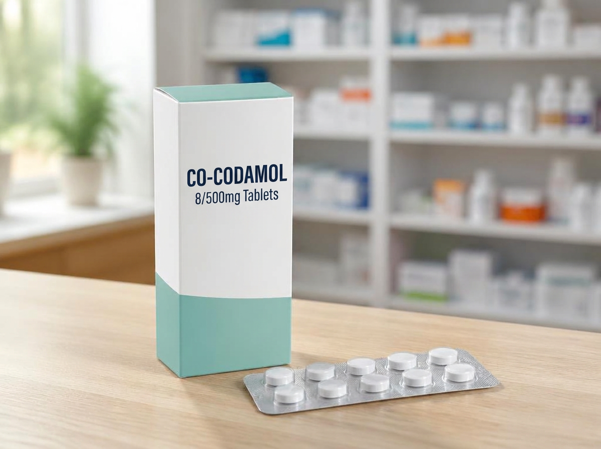 Co-codamol 8/500mg tablets product photograph