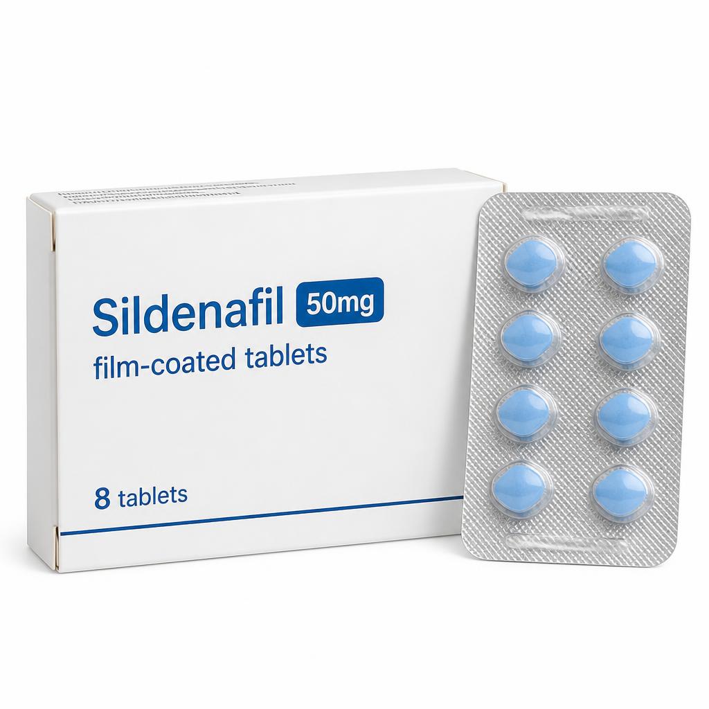 Sildenafil product photograph