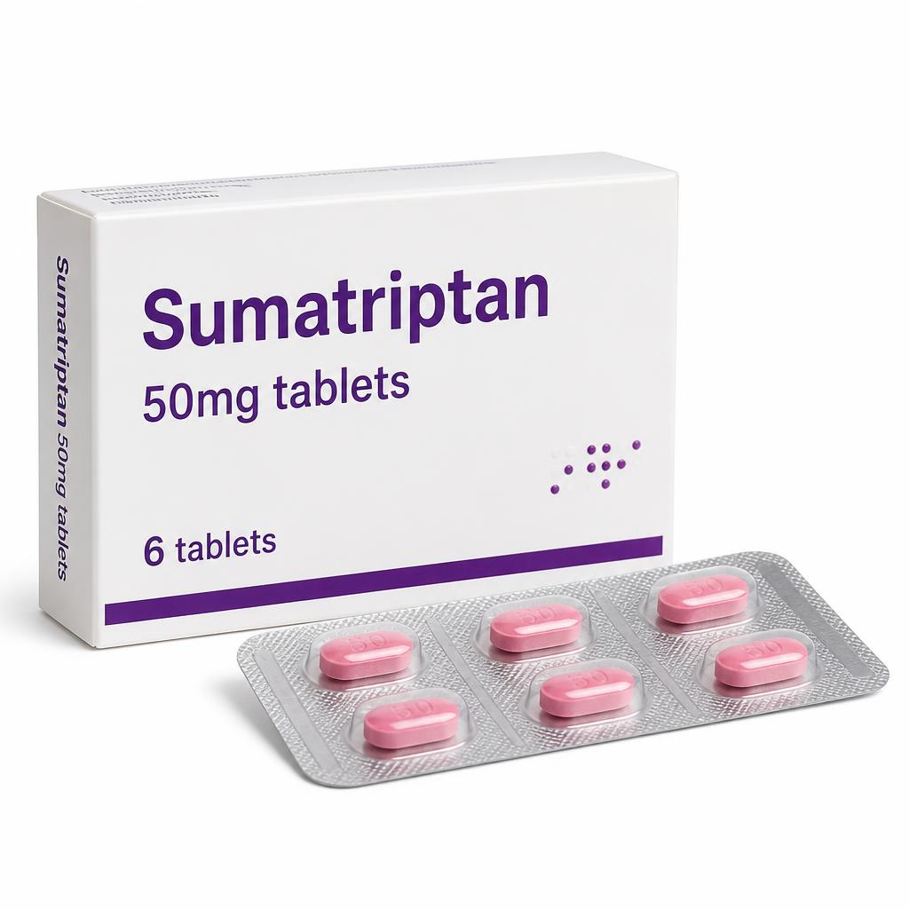 Sumatriptan product photograph